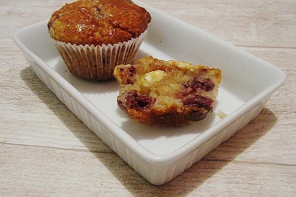 Batida Coconut Cherry Muffins