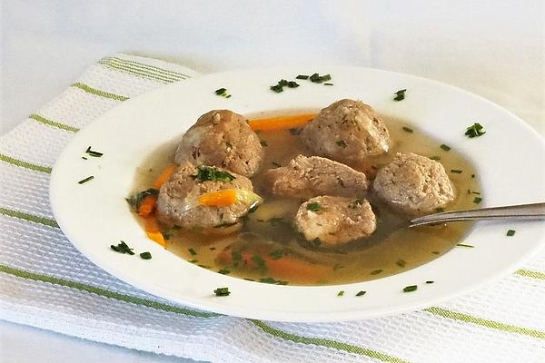 Bavarian Liver Dumpling Soup