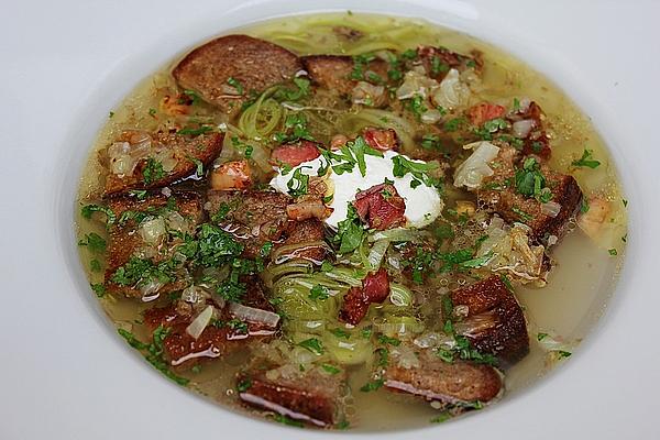 Bavarian Style Bread Soup