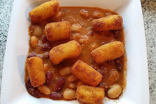 Bean and Croquette Stew