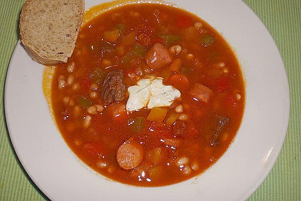 Bean Soup Fiery and Hot