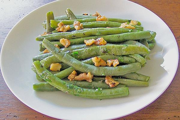 Beans with Walnut Butter