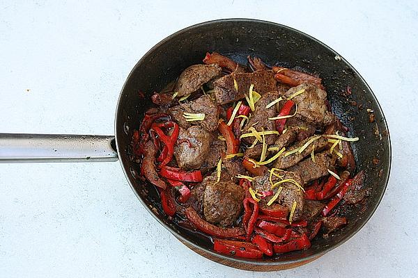 Beef Liver Moroccan Style