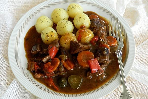 Beef Roulade-style Goulash