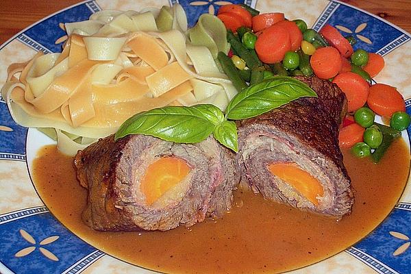 Beef Roulades Filled with Sauerkraut