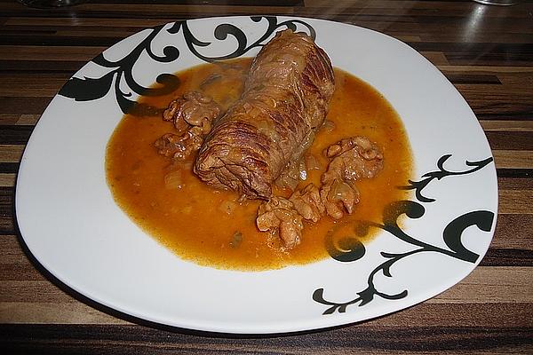 Beef Roulades with Walnuts