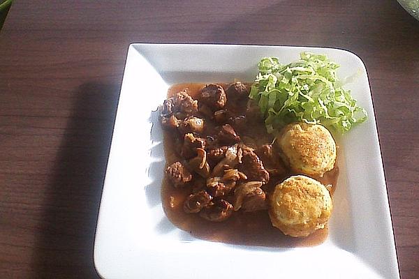 Beef Stew with Herb Scones
