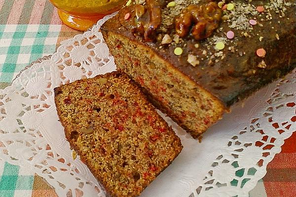 Beetroot Cake with Nuts