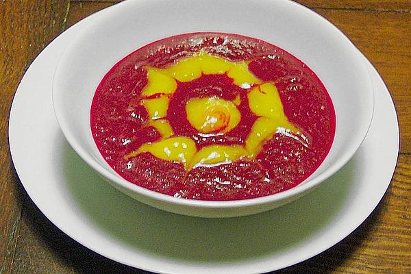 Beetroot Mango Soup