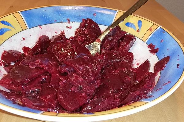 Beetroot Salad with Boiled Dressing