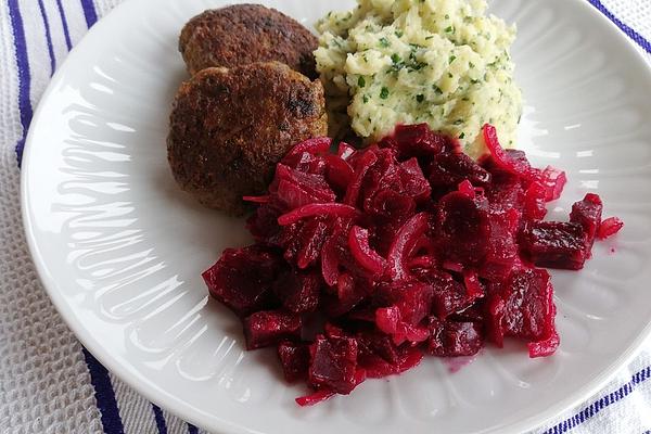 Beetroot with Green Onions