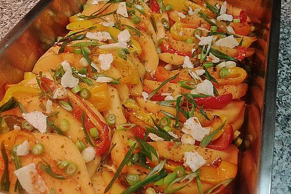 Bell Pepper and Melon Salad