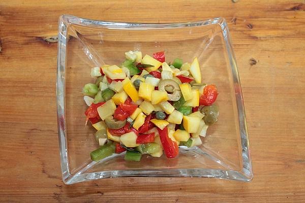 Bell Pepper and Zucchini Salad