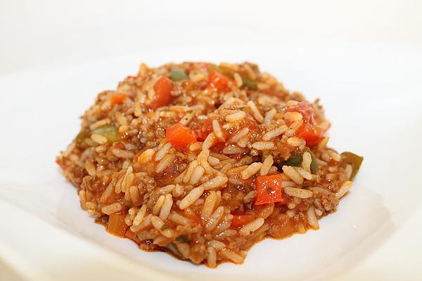 Bell Pepper Mince Rice Stew