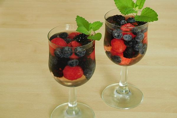 Berries in Pink Jelly