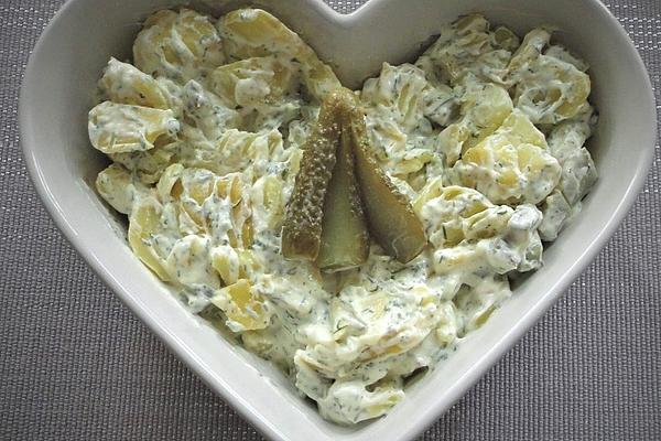 Bibchens Potato Salad with Egg and Cucumber