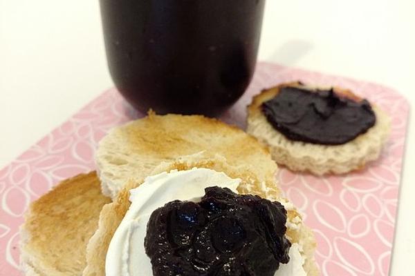 Blueberry Jam Without Sugar