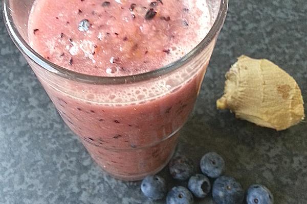 Blueberry – Kiwi – Ginger Smoothie