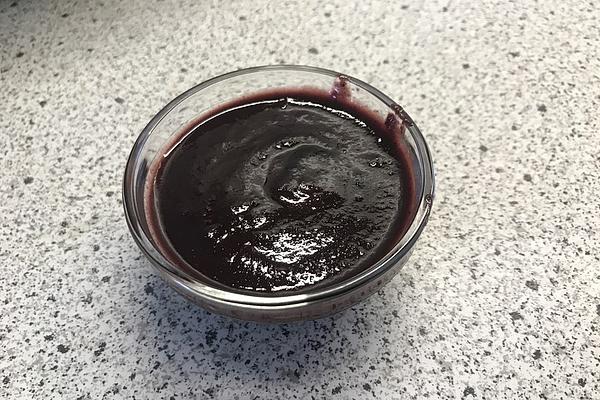 Blueberry Red Wine BBQ Sauce
