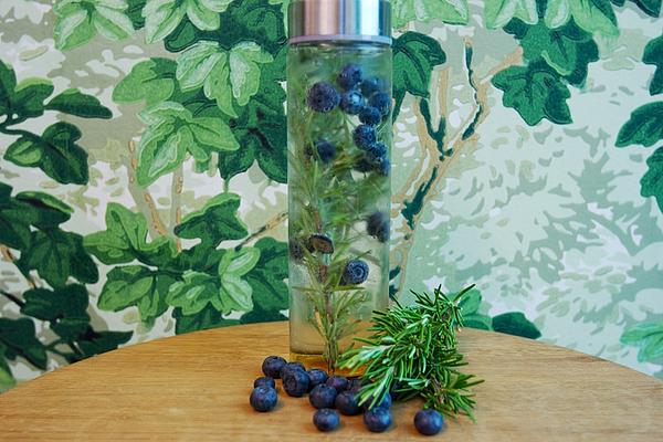 Blueberry-Rosemary-Water