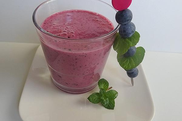 Blueberry Yogurt Drink