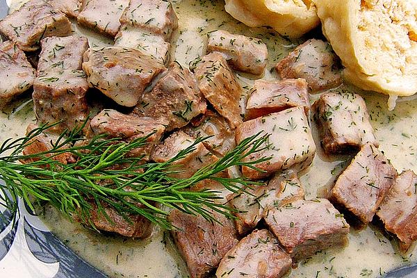 Bohemian Beef with Dill Sauce