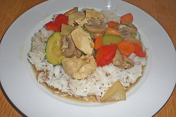 Boiled Chicken with Cashew Nuts