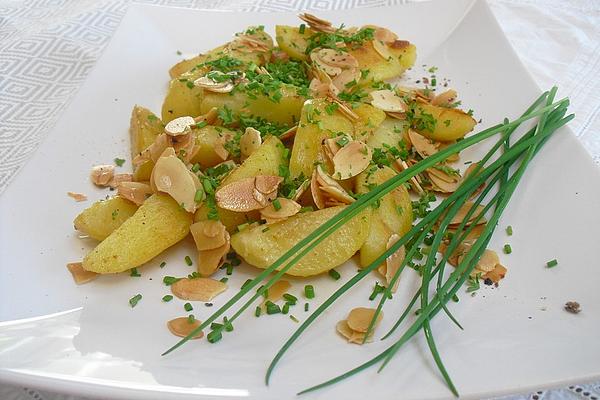 Boiled Potatoes in Almond Butter with Fresh Herbs