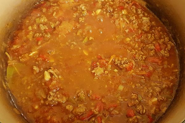 Bolognese Sauce with Vegetables