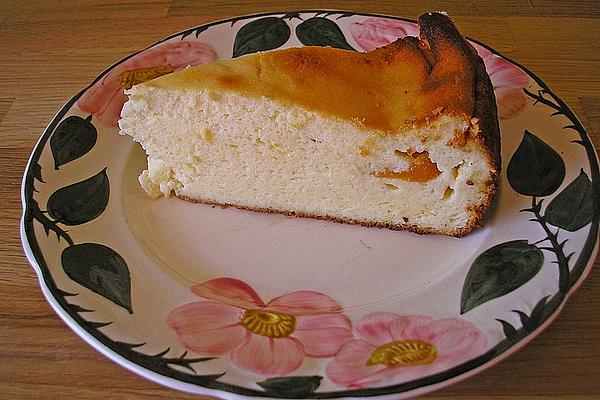 Bottomless Apricot Cake Cheesecake