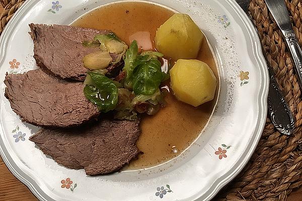 Braised Beef Using Low-temperature Cooking Method