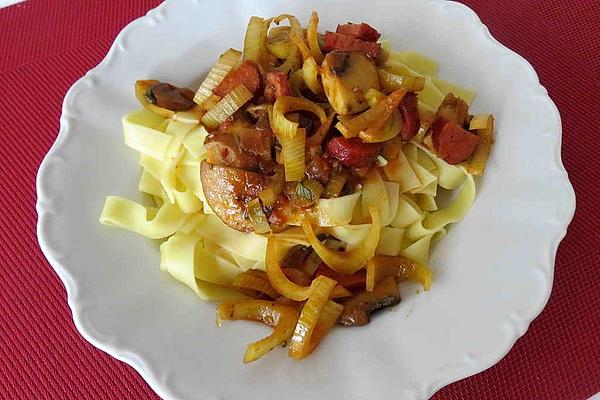 Bratwurst – Fennel – Sauce for Pasta