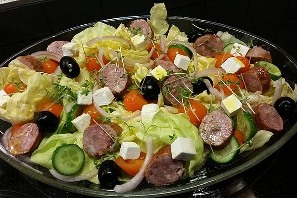 Bratwurst Salad Hellas