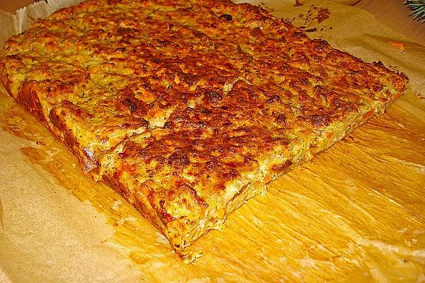 Bread – Cheese – Cake with Vegetables
