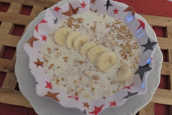 Breakfast Porridge with Flax Seeds
