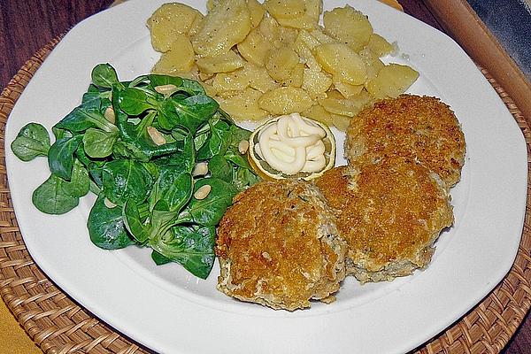 Bream Processed Into Fischpflanzerl or Fish Cakes