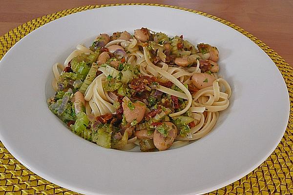 Broad Bean Linguine