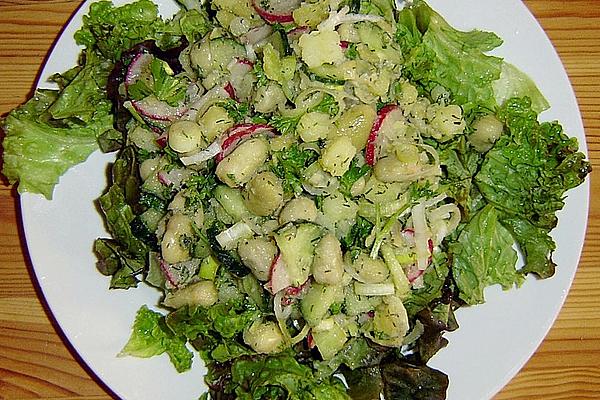 Broad Bean Salad with Radishes