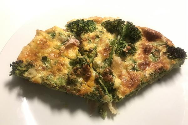 Broccoli Pie with Ham