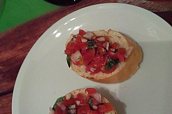 Bruschetta with Ciabatta