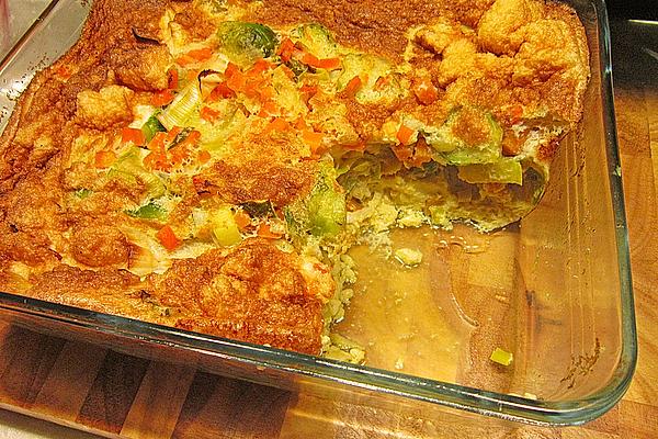 Brussels Sprouts and Leek Casserole