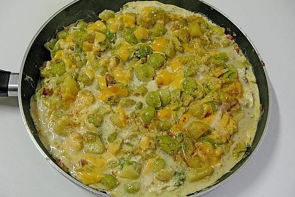 Brussels Sprouts in Cream Sauce