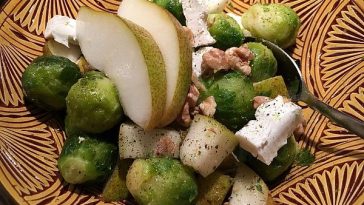 Brussels Sprouts with Cheese