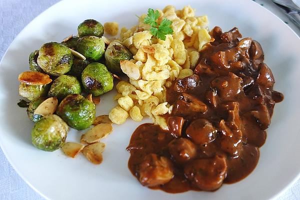Brussels Sprouts with Almonds