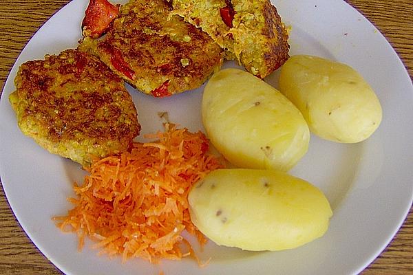 Buckwheat – Carrots – Goat Cheese Patties