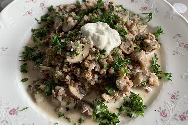 Buckwheat with Mushrooms