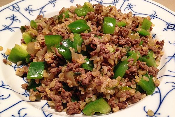 Bulgur Pan with Mince