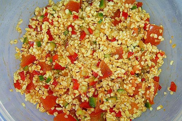 Bulgur Salad Of Lazy