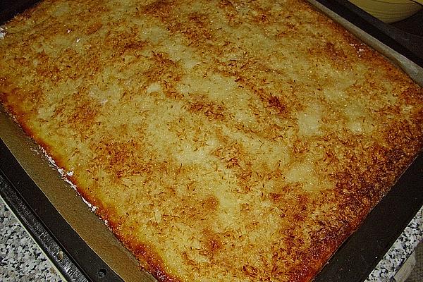 Buttermilk Cake with Coconut Flakes