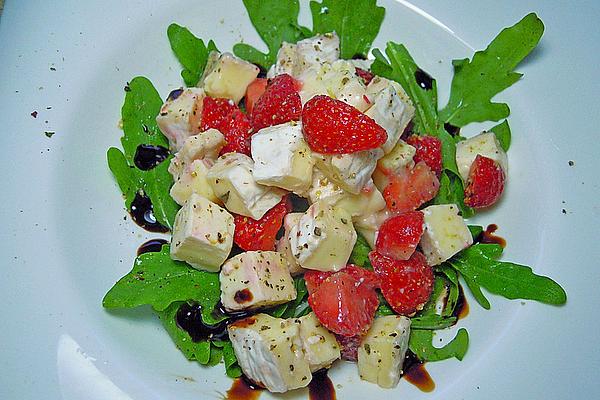 Camembert with Strawberries